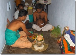 Mother's puja started